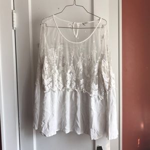 Beautiful white blouse